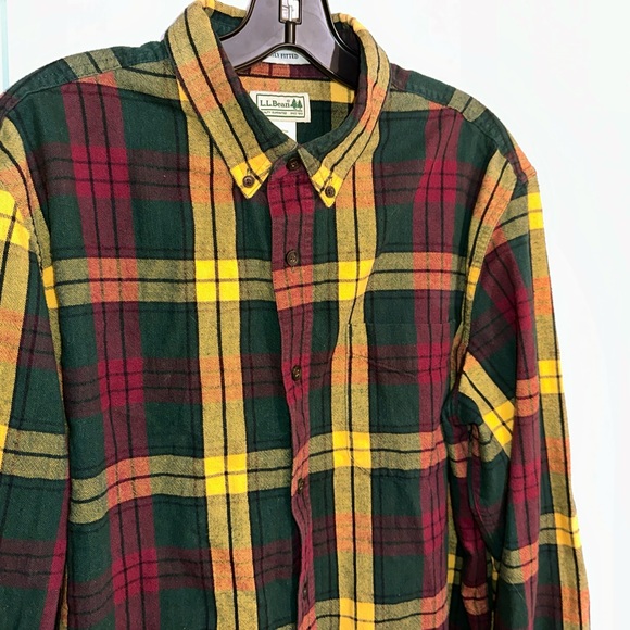 ll bean flannel - Picture 2 of 3